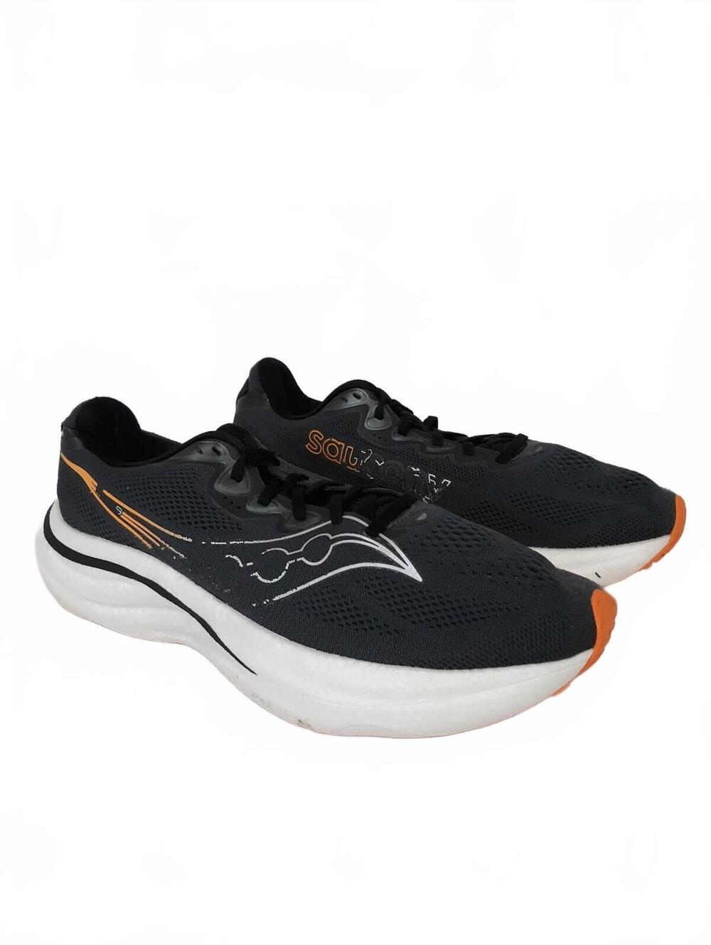Saucony Ride 19 S21055-120 Men Size 12.5 Medium Black Orange